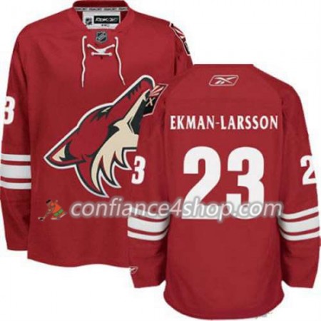Reebok Maillot de Hockey Phoenix Coyotes Oliver Ekman-Larsson 23 Rouge Domicile - Homme