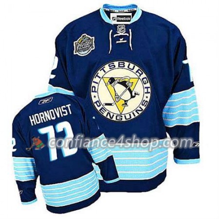 Reebok Maillot de Hockey Pittsburgh Penguins Patric Hornqvist #72 Bleu Third 2016 Stanley Cup - Homme