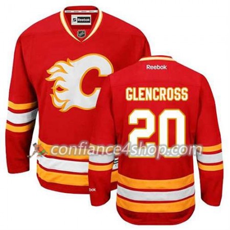 Reebok Maillot de Hockey Calgary Flames Curtis Glencross #20 Third rouge - Homme