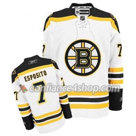Reebok Maillot de Hockey Boston Bruins Phil Esposito #7 Extérieur blanc - Homme