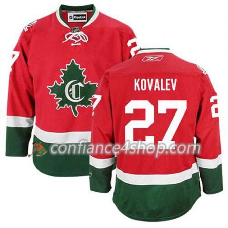 Reebok Maillot de Hockey Montreal Canadiens Alexei Kovalev #27 Third rouge - Homme
