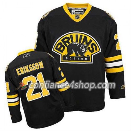 Reebok Maillot de Hockey Boston Bruins Loui Eriksson #21 Third Noir - Homme