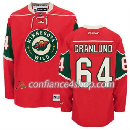 Reebok Maillot de Hockey Minnesota Wild Mikael Granlund #64 Domicile rouge - Homme Reebok Maillot de Hockey Minnesota Wild Mikael Granlund #64 Domicile rouge - Homme