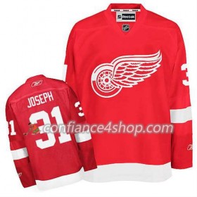 Reebok Maillot de Hockey Detroit Red Wings Curtis Joseph #31 Domicile rouge - Homme
