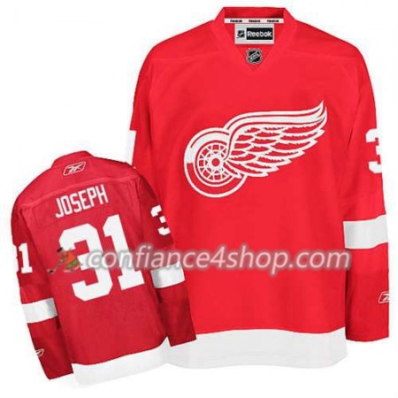 Reebok Maillot de Hockey Detroit Red Wings Curtis Joseph #31 Domicile rouge - Homme
