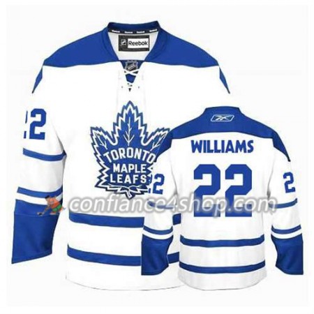 Reebok Maillot de Hockey Toronto Maple Leafs Tiger Williams #22 Third blanc - Homme