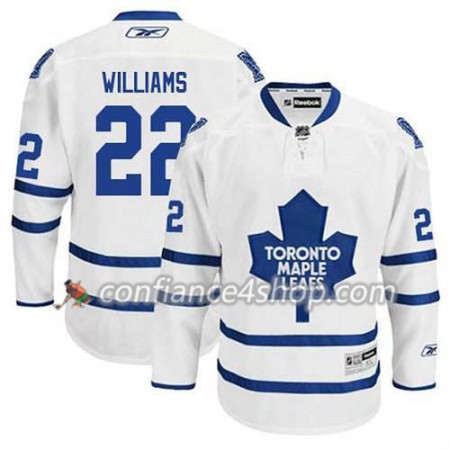 Reebok Maillot de Hockey Toronto Maple Leafs Tiger Williams #22 Extérieur blanc - Homme