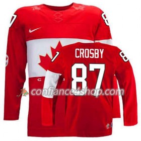 Maillot de Hockey Premier Olympic-Canada Team Sidney Crosby #87 Extérieur rouge - Homme