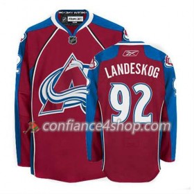 Reebok Maillot de Hockey Colorado Avalanche Gabriel Landeskog #92 Domicile rouge - Homme