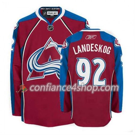 Reebok Maillot de Hockey Colorado Avalanche Gabriel Landeskog #92 Domicile rouge - Homme