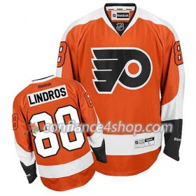 Reebok Maillot de Hockey Philadelphia Flyers Eric Lindros #88 Domicile Orange - Homme