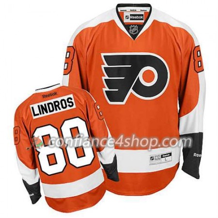 Reebok Maillot de Hockey Philadelphia Flyers Eric Lindros #88 Domicile Orange - Homme