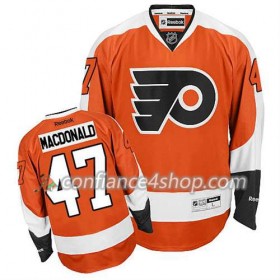 Reebok Maillot de Hockey Philadelphia Flyers Andrew MacDonald #47 Domicile Orange - Homme