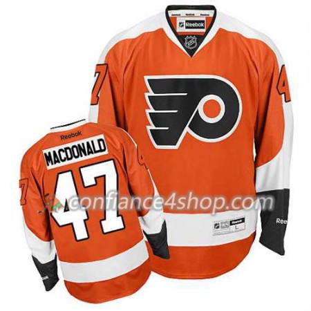 Reebok Maillot de Hockey Philadelphia Flyers Andrew MacDonald #47 Domicile Orange - Homme