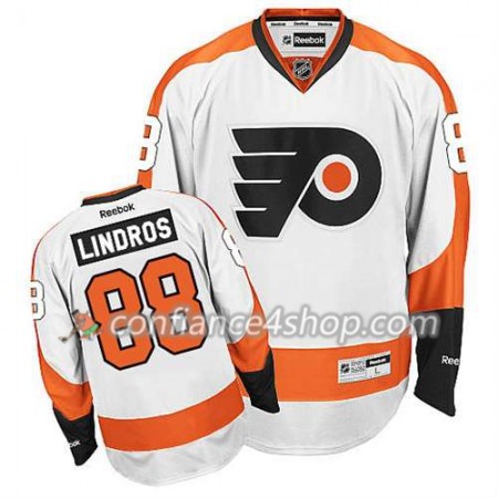Reebok Maillot de Hockey Philadelphia Flyers Eric Lindros #88 Extérieur blanc - Homme
