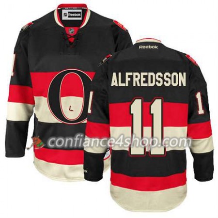 Reebok Maillot de Hockey Ottawa Senators Daniel Alfredsson #11 Third Noir - Homme