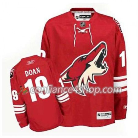 Reebok Maillot de Hockey Phoenix Coyotes Shane Doan 19 Rouge Domicile - Homme