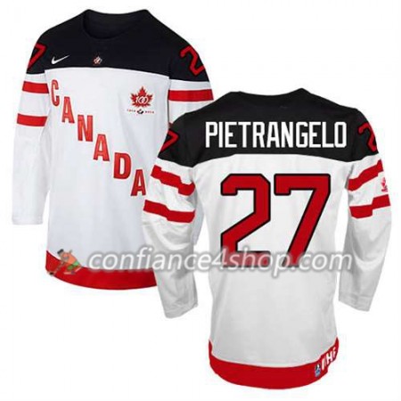 Maillot de Hockey Premier Olympic-Canada Team Alex Pietrangelo #27 100th Anniversary blanc - Homme