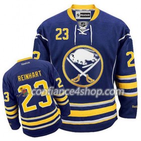 Reebok Maillot de Hockey Buffalo Sabres Sam Reinhart #23 Domicile Bleu marin - Homme