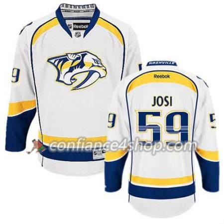 Reebok Maillot de Hockey Nashville Predators Roman Josi #59 Extérieur blanc - Homme