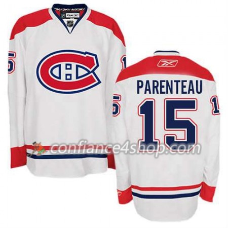 Reebok Maillot de Hockey Montreal Canadiens P. A. Parenteau #15 Extérieur blanc - Homme