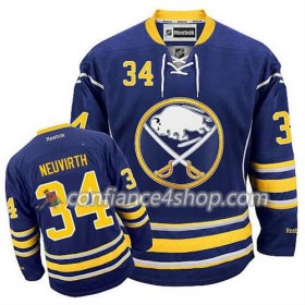 Reebok Maillot de Hockey Buffalo Sabres Michal Neuvirth #34 Domicile Or - Homme