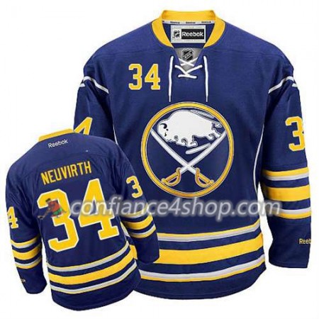 Reebok Maillot de Hockey Buffalo Sabres Michal Neuvirth #34 Domicile Or - Homme