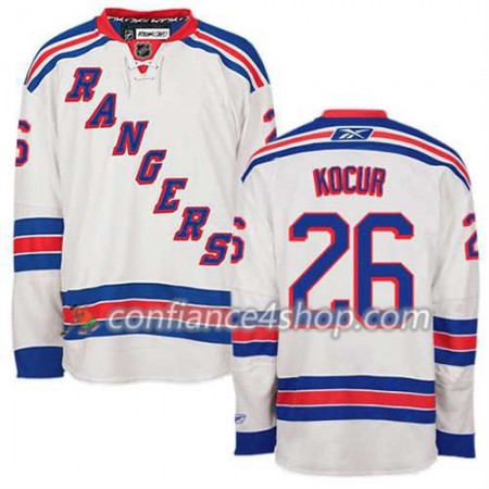 Reebok Maillot de Hockey New York Rangers Joe Kocur #26 Extérieur blanc - Homme