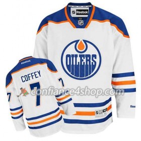 Reebok Maillot de Hockey Edmonton Oilers Paul Coffey #7 Extérieur blanc - Homme