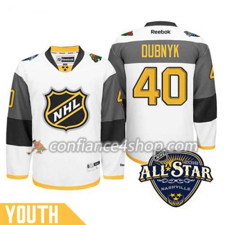 Maillot de Hockey 2016 All-Star Minnesota Wild Devan Dubnyk #40 blanc - Enfant Maillot de Hockey 2016 All-Star Minnesota Wild Devan Dubnyk #40 blanc - Enfant