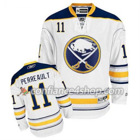 Reebok Maillot de Hockey Buffalo Sabres Gilbert Perreault #11 Extérieur blanc - Homme