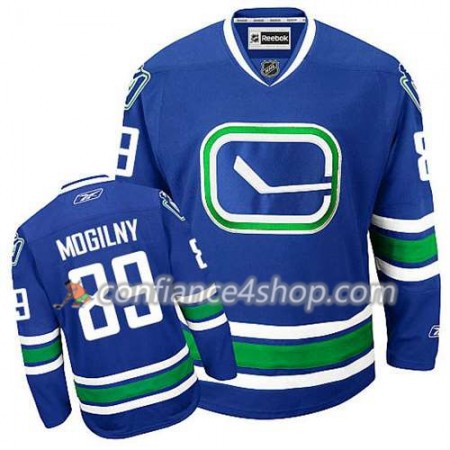 Reebok Maillot de Hockey Vancouver Canucks Alexander Mogilny #89 Third Bleu royal - Homme