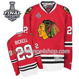 Maillot de Hockey Chicago Blackhawks Bryan Bickell #29 Domicile rouge 2015 Stanley Cup - Enfant