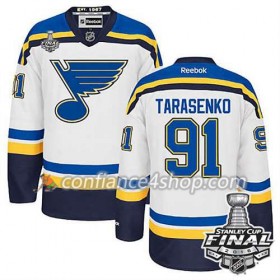 Reebok Maillot de Hockey St. Louis Blues Vladimir Tarasenko #91 blanc Extérieur 2016 Stanley Cup - Homme