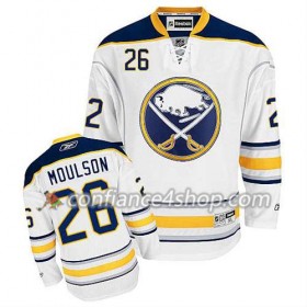 Reebok Maillot de Hockey Buffalo Sabres Matt Moulson #26 Extérieur blanc - Homme