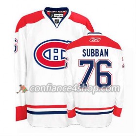 Reebok Maillot de Hockey Montreal Canadiens P.K Subban #76 Extérieur blanc - Homme