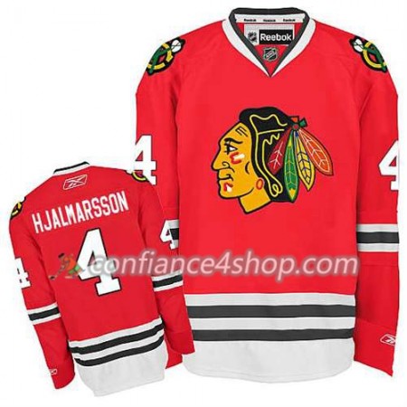 Maillot de Hockey Chicago Blackhawks Niklas Hjalmarsson #4 Premier Home rouge - Enfant