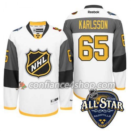 Maillot de Hockey 2016 All-Star Ottawa Senators Erik Karlsson #65 blanc - Homme