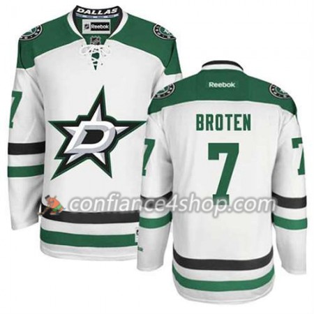 Reebok Maillot de Hockey Dallas Stars Neal Broten #7 Extérieur blanc - Homme
