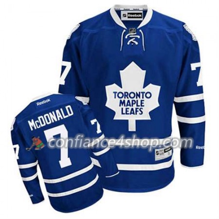 Reebok Maillot de Hockey Toronto Maple Leafs Lanny McDonald #7 Domicile Bleu royal - Homme