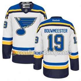 Reebok Maillot de Hockey St. Louis Blues Jay Bouwmeester #19 Extérieur blanc - Homme