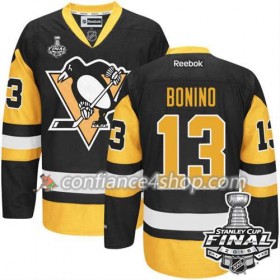 Reebok Maillot de Hockey Pittsburgh Penguins Nick Bonino #13 Third 2016 Stanley Cup - Homme