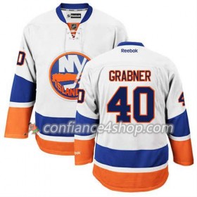 Reebok Maillot de Hockey New York Islanders Michael Grabner #40 Extérieur blanc - Homme