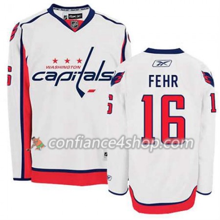Reebok Maillot de Hockey Washington Capitals Eric Fehr #16 Extérieur blanc - Homme