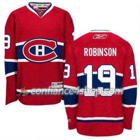 Reebok Maillot de Hockey Montreal Canadiens Larry Robinson #19 Domicile rouge - Homme