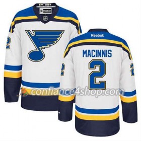 Reebok Maillot de Hockey St. Louis Blues Al Macinnis #2 Extérieur blanc - Homme