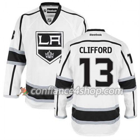 Reebok Maillot de Hockey Los Angeles Kings Kyle Clifford #13 Premier Extérieur blanc - Femme