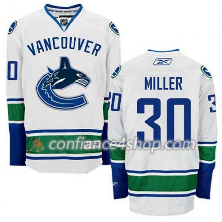 Reebok Maillot de Hockey Vancouver Canucks Ryan Miller #30 Extérieur blanc - Homme