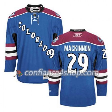 Reebok Maillot de Hockey Colorado Avalanche Nathan MacKinnon #29 Third Bleu - Homme
