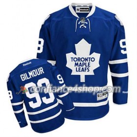 Reebok Maillot de Hockey Toronto Maple Leafs Doug Gilmour #93 Domicile Bleu royal - Homme